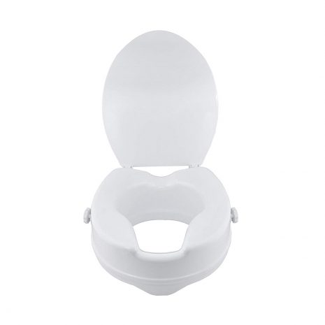Raised-Toilet-Seat-With-Lid-Front