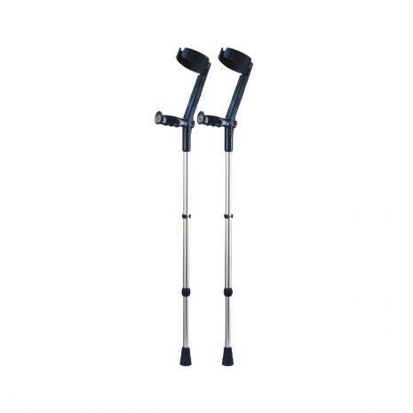 Rebotec Safe-In-Soft – Forearm Crutches with Cuff & Hinge