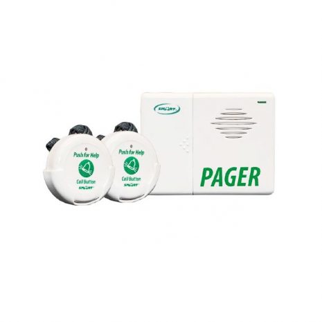 Two Call Buttons and Pager Kit for the Elderly